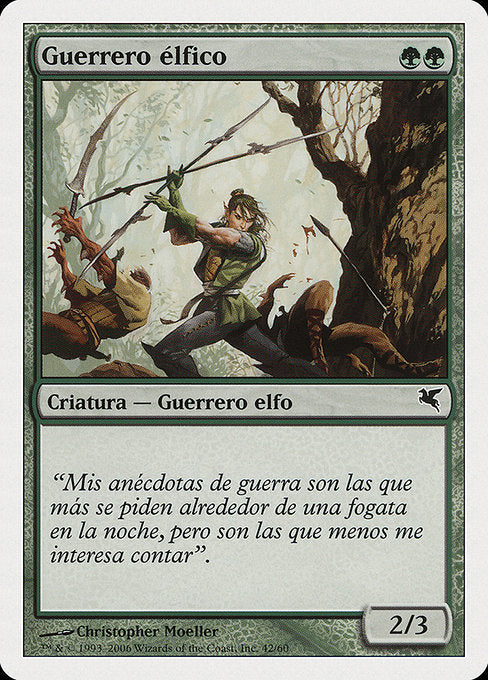 PSAL: Elvish Warrior (Spanish) - "Guerrero elfico" (B42)