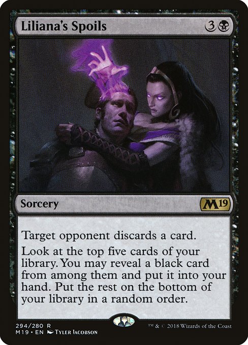 M19: Liliana's Spoils