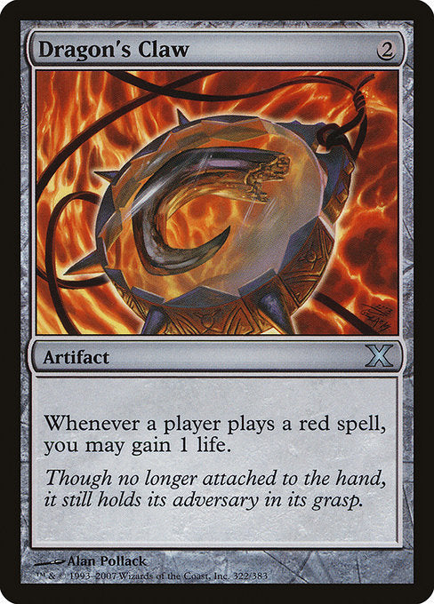 10E: Dragon's Claw (Foil)