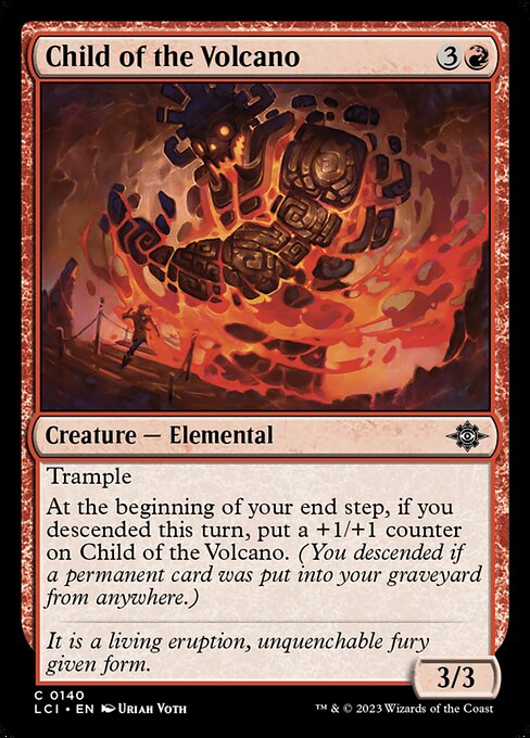 LCI: Child of the Volcano (Foil)