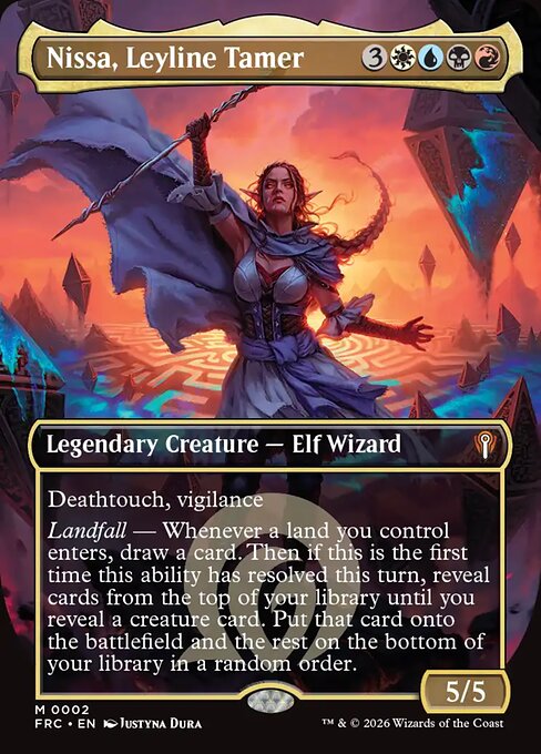 FRC: Nissa, Leyline Tamer (Borderless) (Foil)
