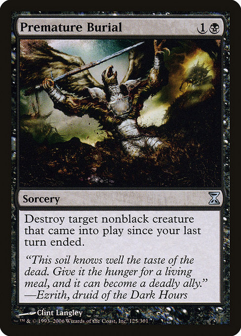 TSP: Premature Burial (Foil)