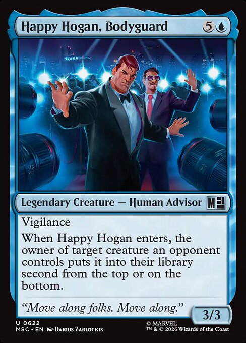 MSC: Happy Hogan, Bodyguard