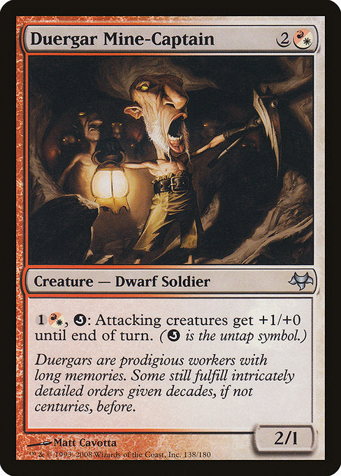 EVE: Duergar Mine-Captain (Foil)