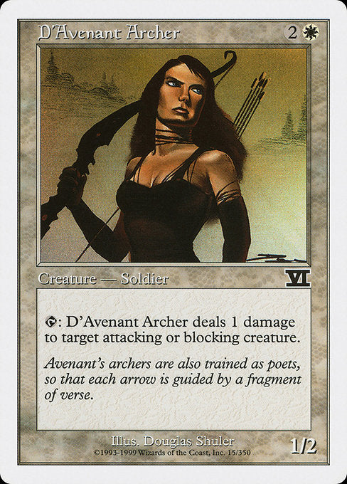 6ED: D'Avenant Archer