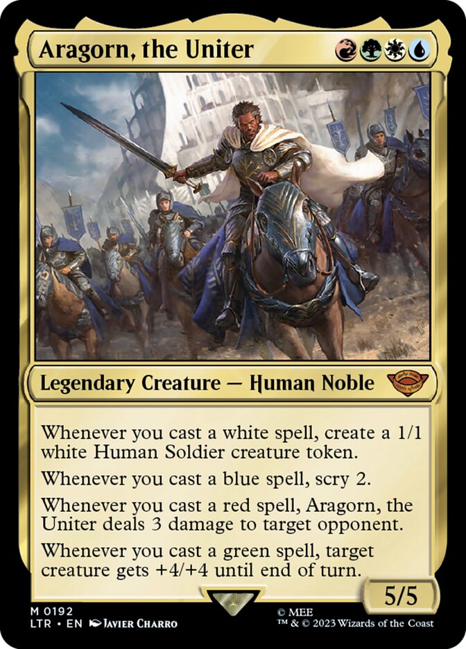 Aragorn, the Uniter [Foil] :: LTR