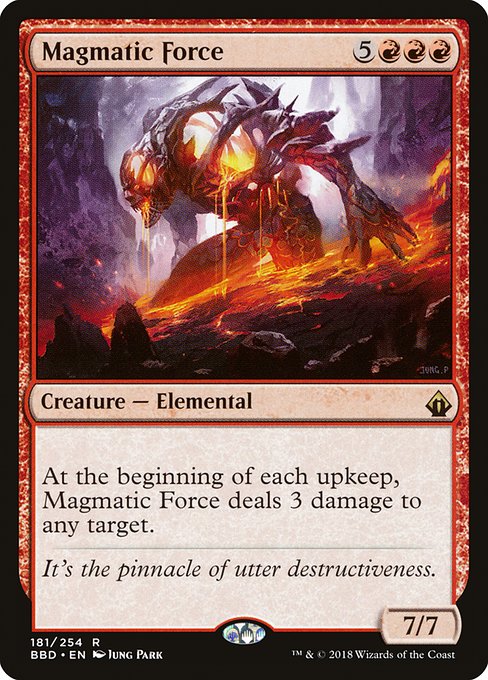 BBD: Magmatic Force (Foil)