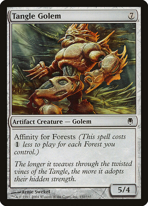 DST: Tangle Golem (Foil)