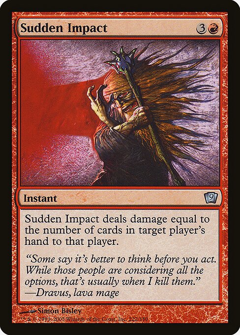 9ED: Sudden Impact (Foil)