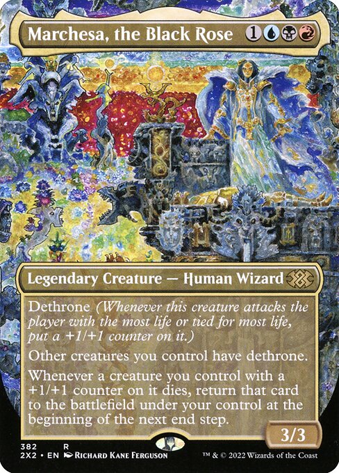 2X2: Marchesa, the Black Rose (Borderless) (Foil)