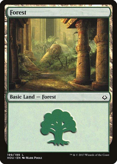 HOU: Forest (199) (Foil)