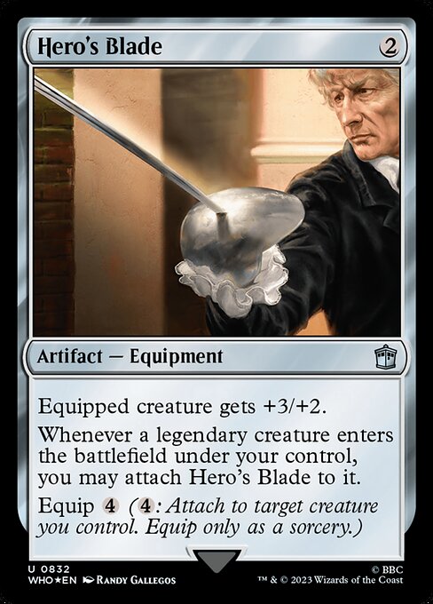 WHO: Hero's Blade (Surge Foil)