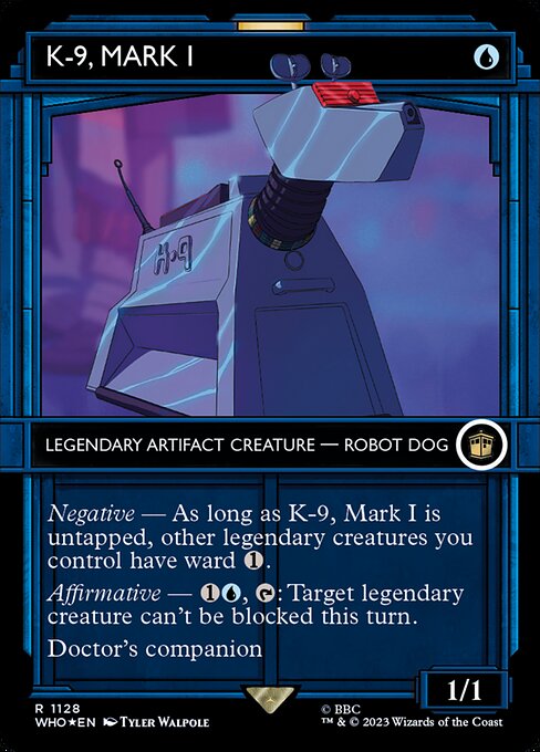 WHO: K-9, Mark I (Showcase) (Surge Foil)