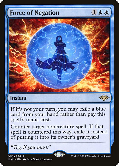 MH1: Force of Negation (Foil)