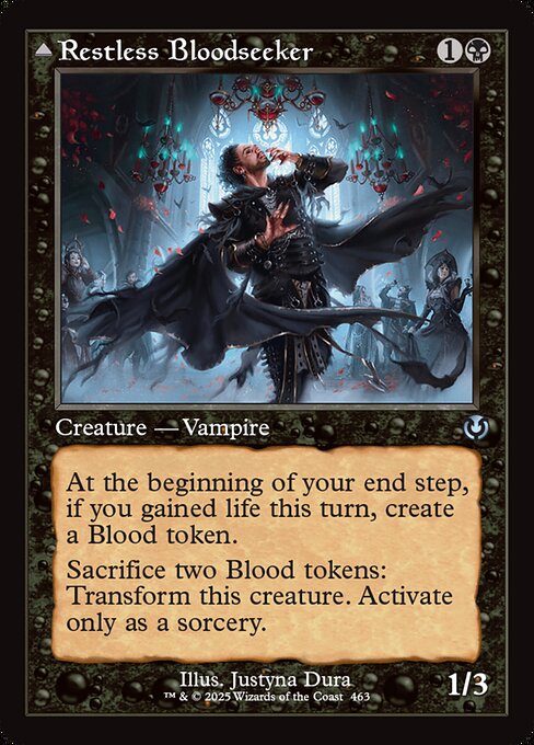 INR: Restless Bloodseeker (Retro Frame) (Foil)