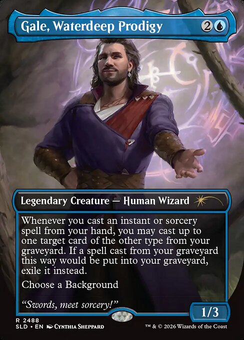 SLD: Gale, Waterdeep Prodigy (Foil)