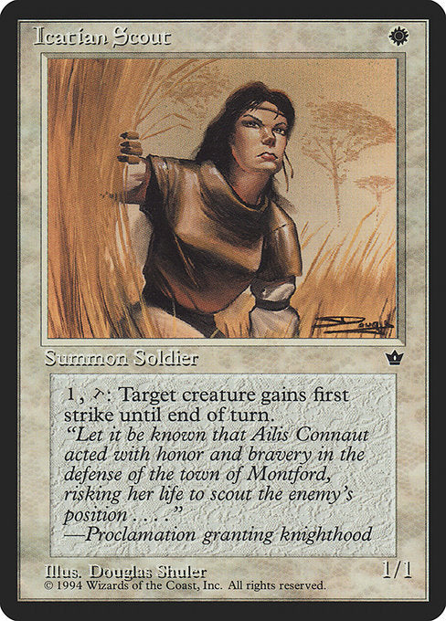FEM: Icatian Scout (Shuler)