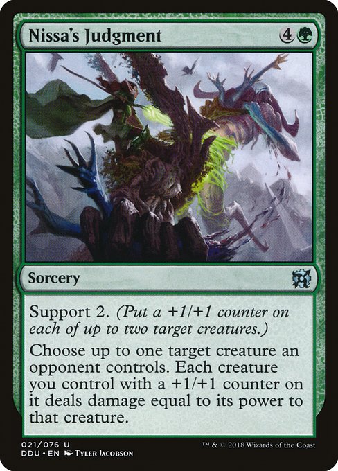 DDU: Nissa's Judgment