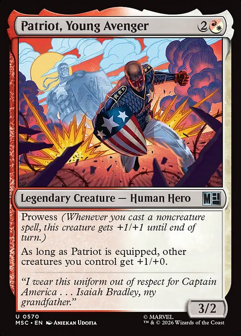 MSC: Patriot, Young Avenger