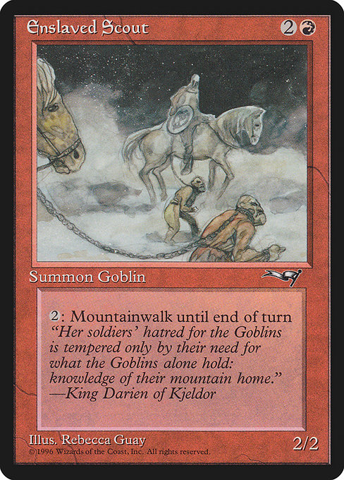 ALL: Enslaved Scout (Horses)