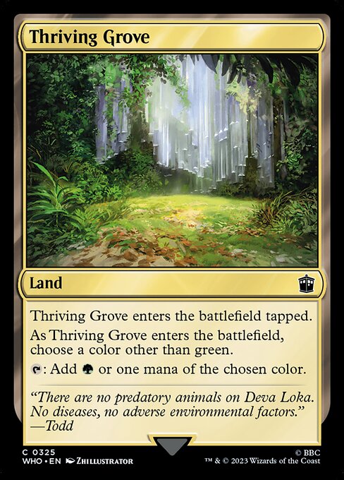 WHO: Thriving Grove (Foil)
