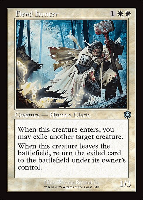 INR: Fiend Hunter (Retro Frame) (Foil)