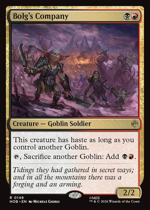 HOB: Bolg's Company