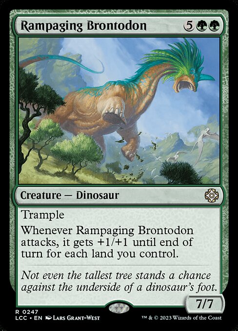 LCC: Rampaging Brontodon