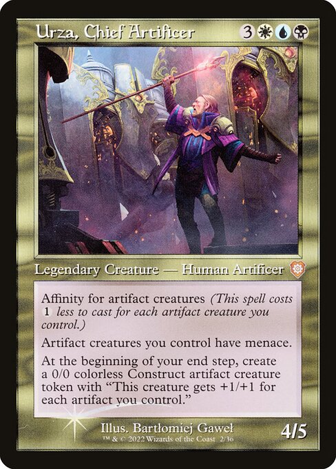 BRC: Urza, Chief Artificer (Retro Frame)