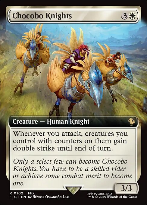 FIC: Chocobo Knights (Extended Art) (Foil)