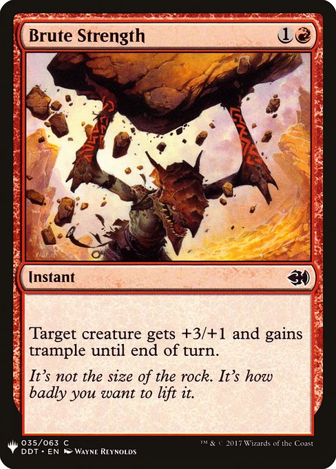 PLST: Brute Strength