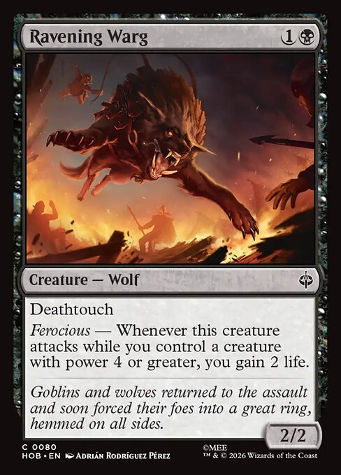 HOB: Ravening Warg
