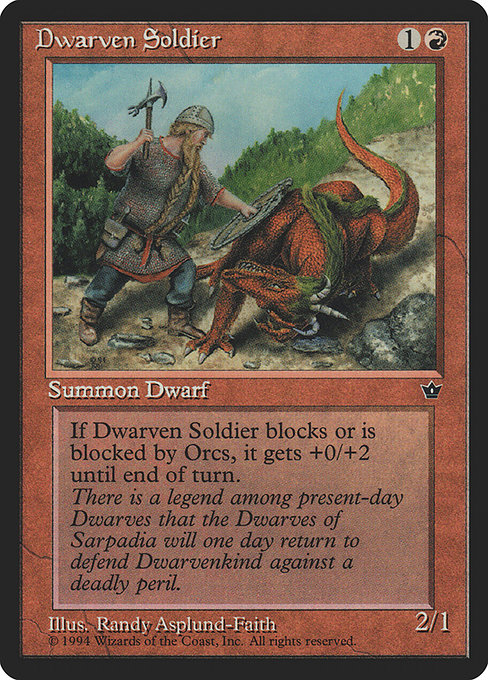 FEM: Dwarven Soldier (Asplund-Faith)