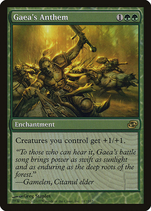 PLC: Gaea's Anthem (Foil)