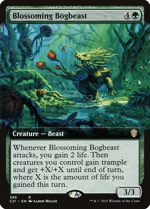C21: Blossoming Bogbeast (Extended Art)