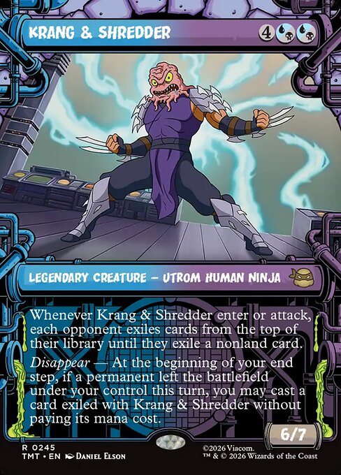 TMT: Krang & Shredder (Showcase) (Foil)