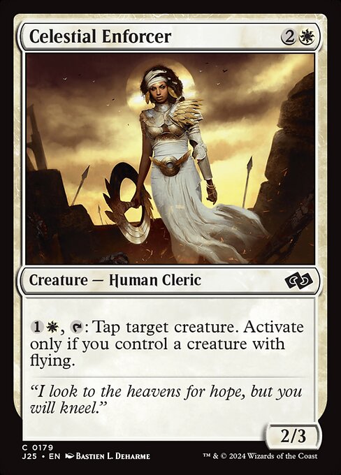 J25: Celestial Enforcer