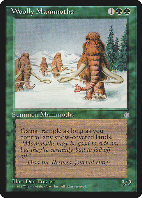 ICE: Woolly Mammoths