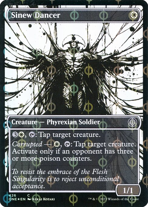 ONE: Sinew Dancer (Showcase) (Step-and-Compleat Foil)