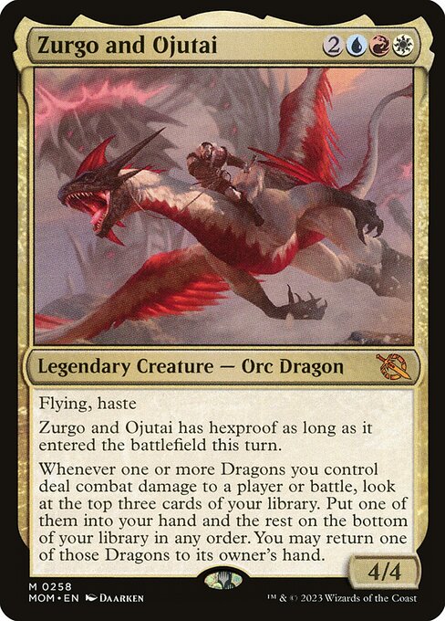 MOM: Zurgo and Ojutai (Foil)