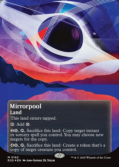 EOS: Mirrorpool (0162) (Borderless) (Galaxy Foil)