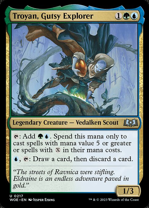 WOE: Troyan, Gutsy Explorer (Foil)