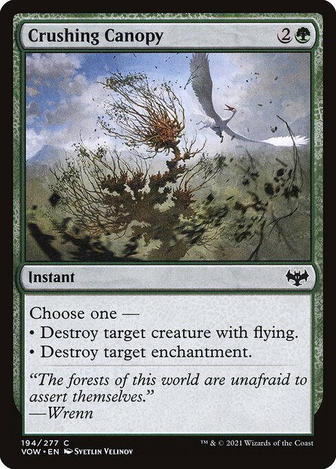 VOW: Crushing Canopy (Foil)