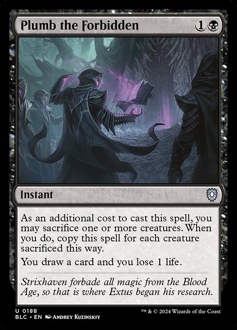 BLC: Plumb the Forbidden