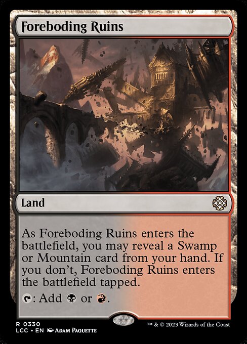LCC: Foreboding Ruins