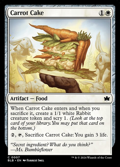 BLB: Carrot Cake