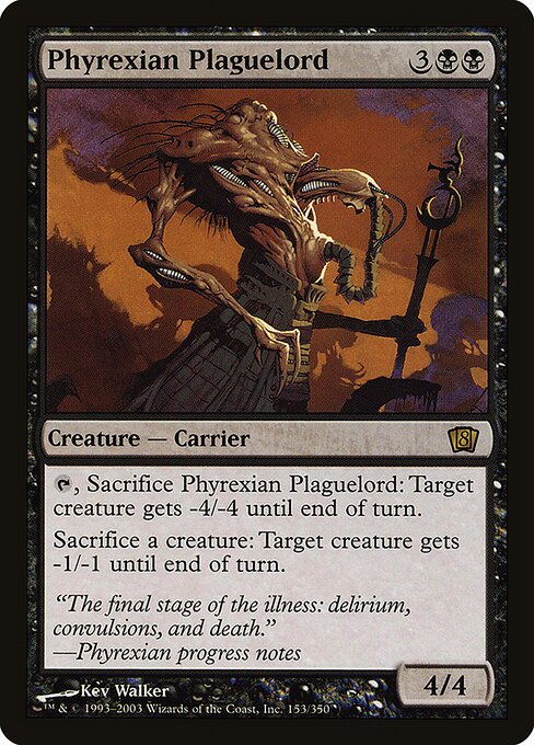 8ED: Phyrexian Plaguelord (Foil)