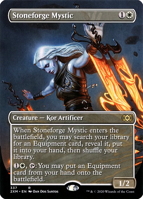 2XM: Stoneforge Mystic (Borderless) (Foil)