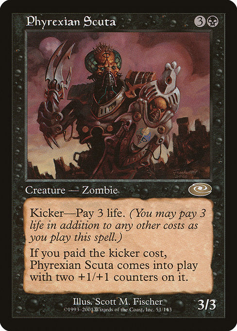 PLS: Phyrexian Scuta (Foil)