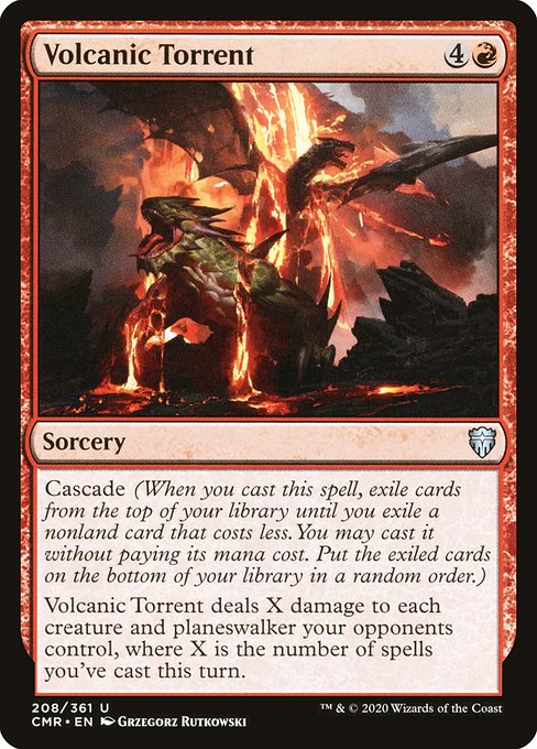 CMR: Volcanic Torrent (Foil)